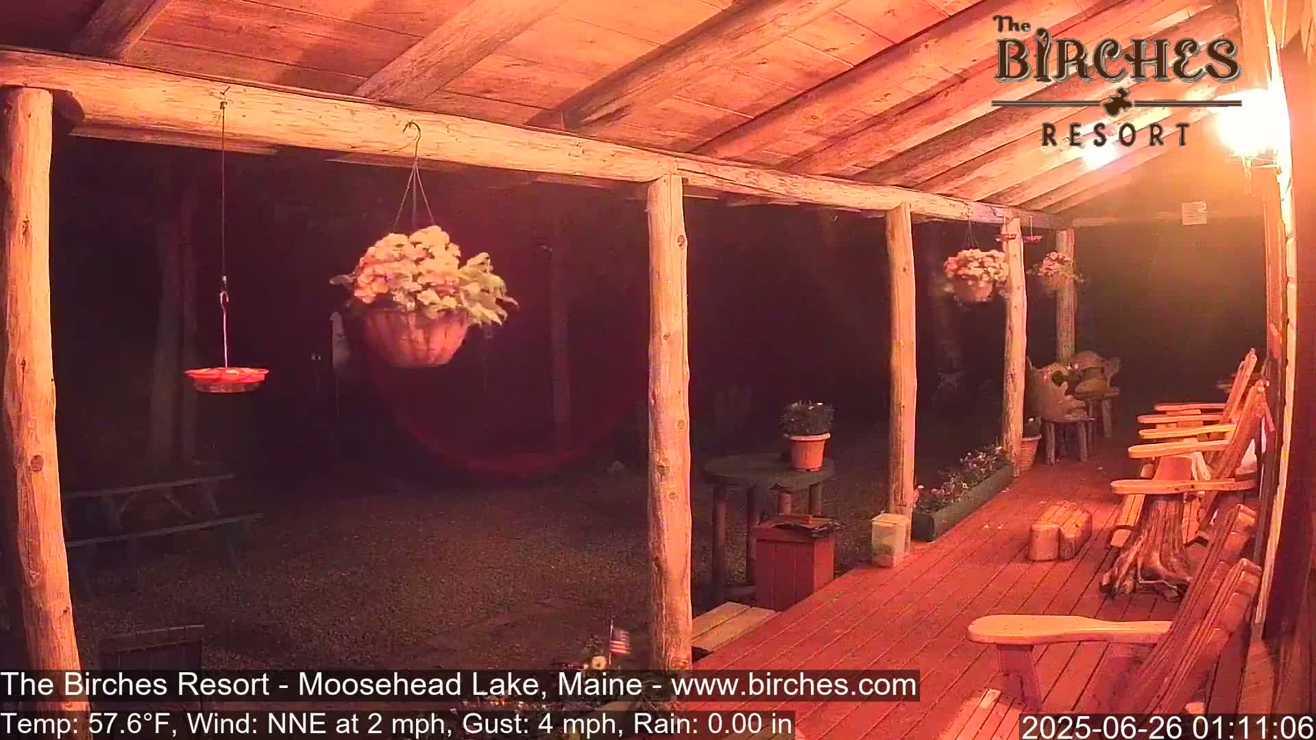The Birches Resort, Moosehead Lake Live Cam - Rockwood, Maine, USA