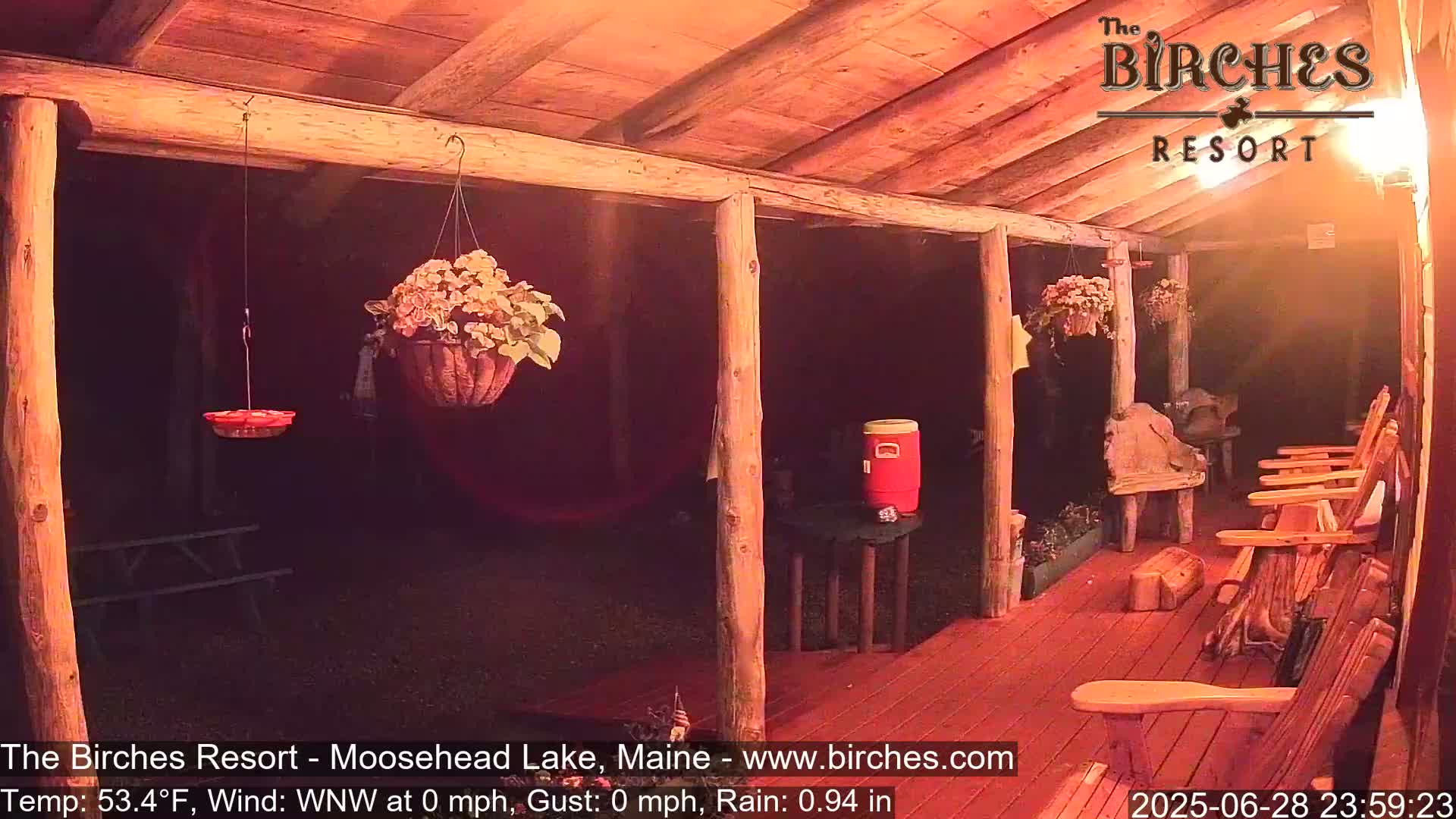 The Birches Resort, Moosehead Lake Live Cam - Rockwood, Maine, USA