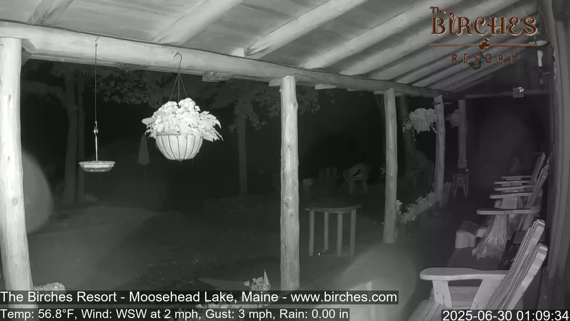 The Birches Resort, Moosehead Lake Live Cam - Rockwood, Maine, USA