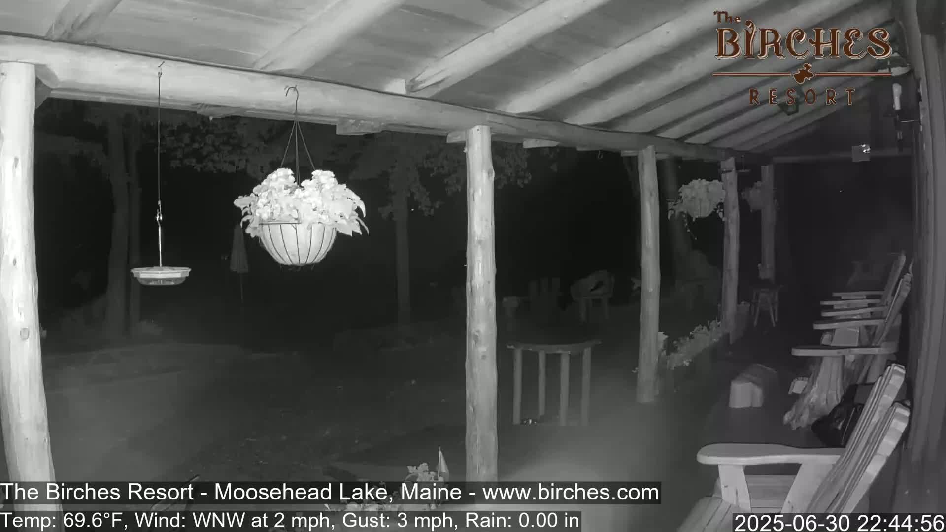 The Birches Resort, Moosehead Lake Live Cam - Rockwood, Maine, USA