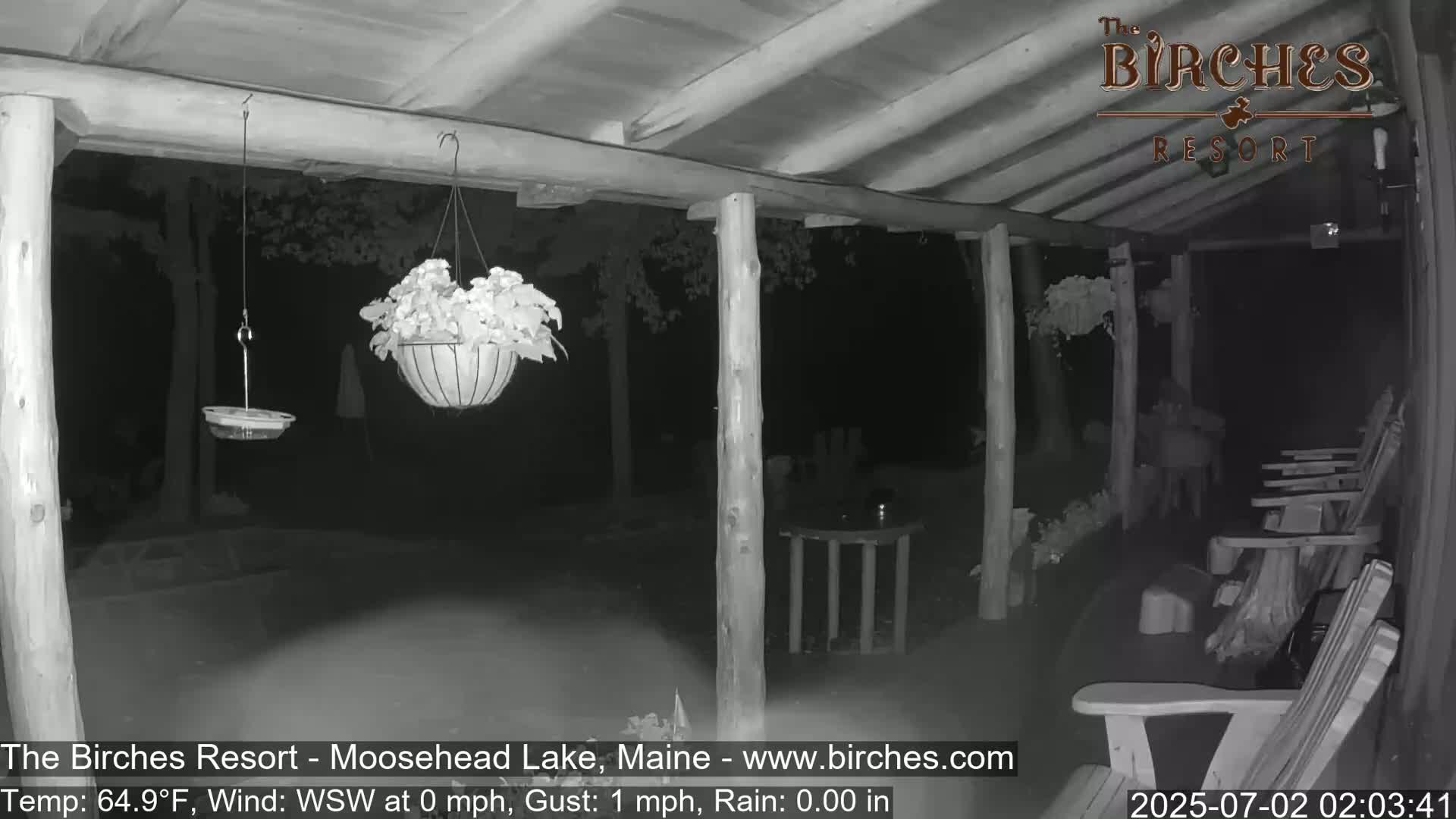 The Birches Resort, Moosehead Lake Live Cam - Rockwood, Maine, USA