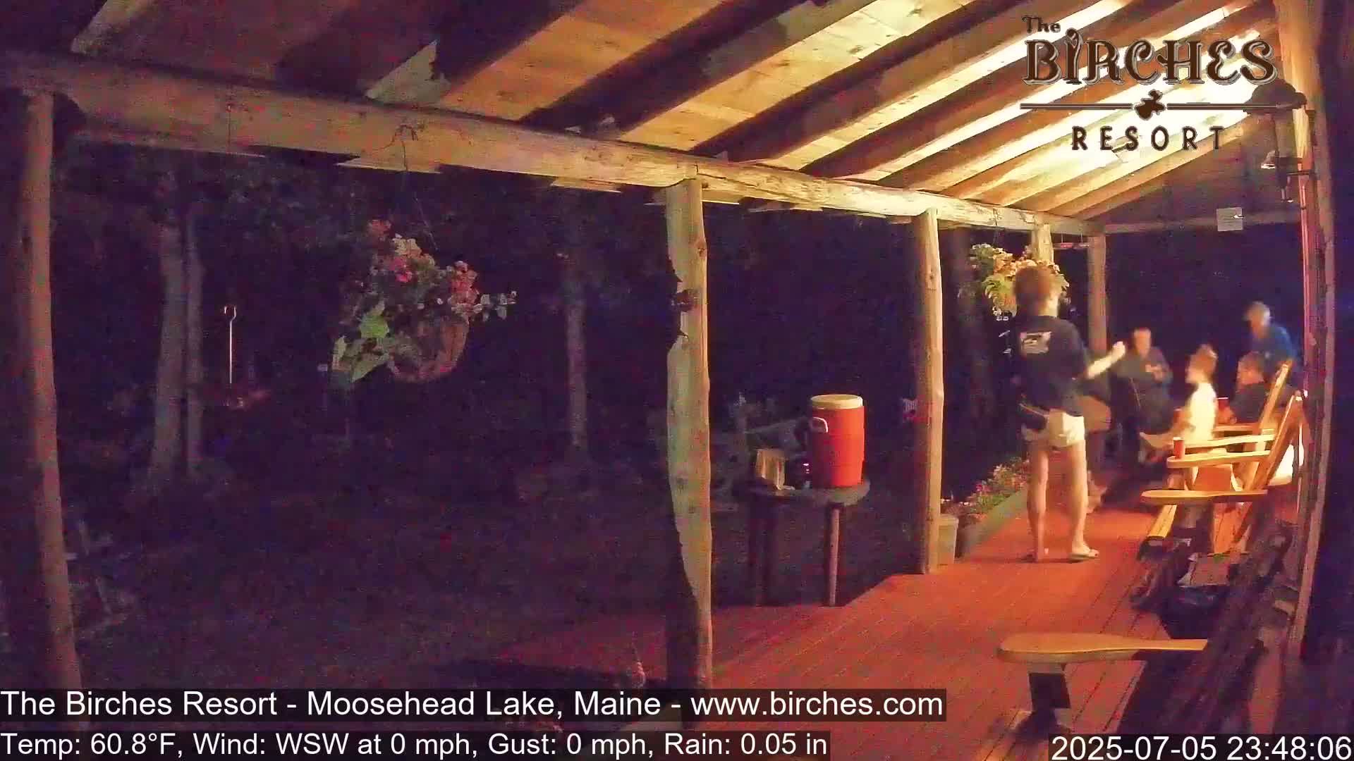 The Birches Resort, Moosehead Lake Live Cam - Rockwood, Maine, USA