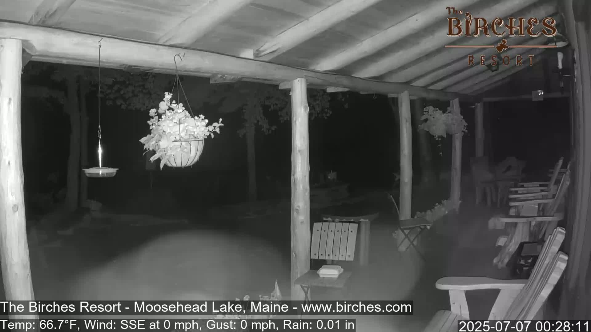The Birches Resort, Moosehead Lake Live Cam - Rockwood, Maine, USA