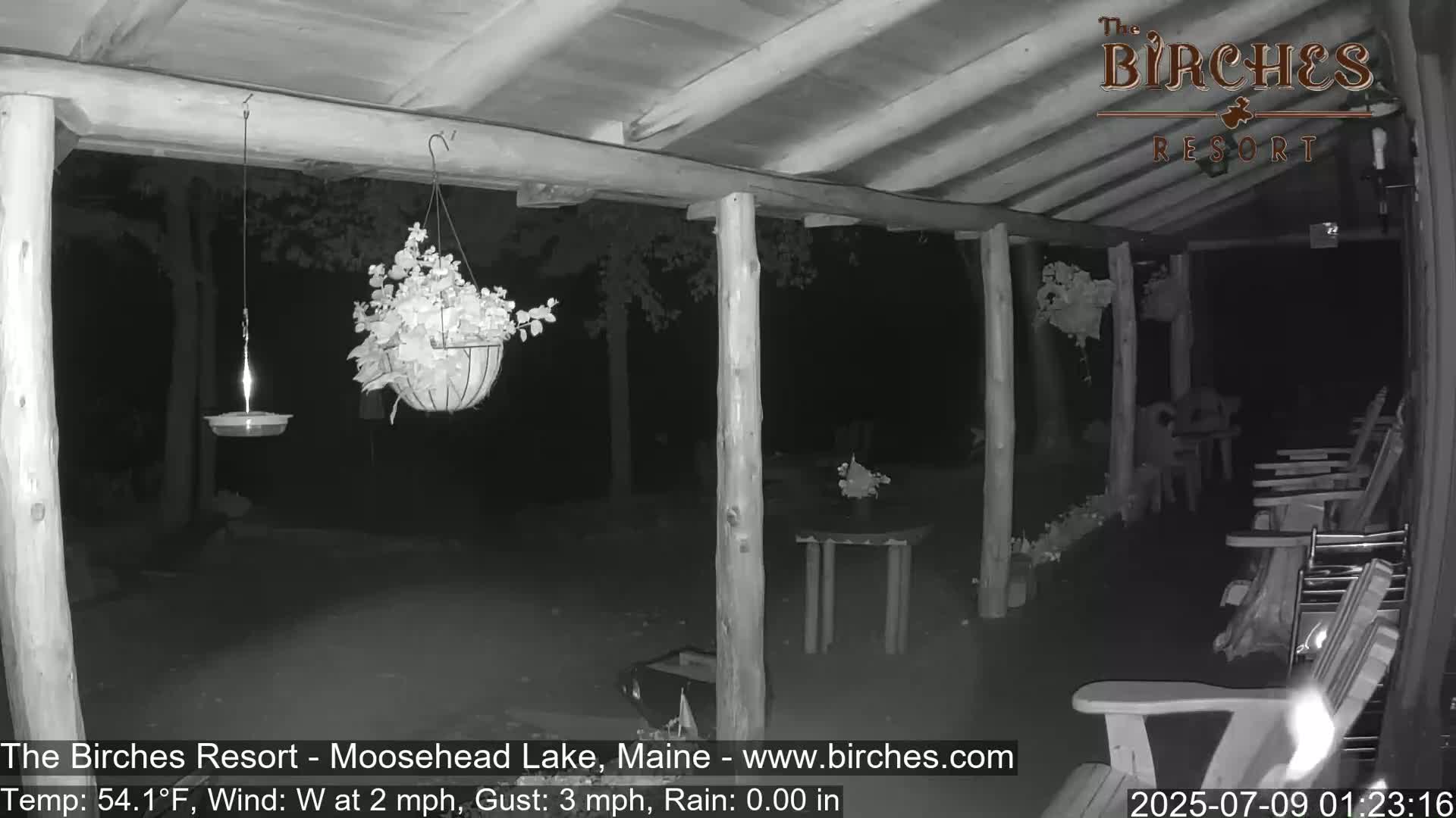 The Birches Resort, Moosehead Lake Live Cam - Rockwood, Maine, USA