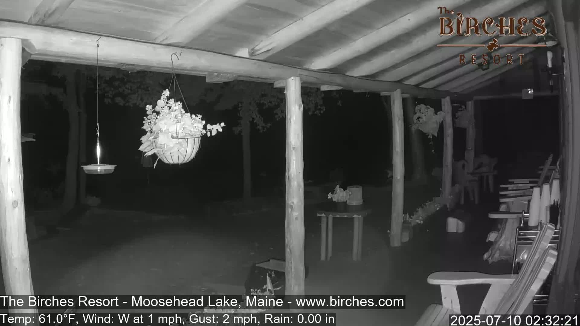 The Birches Resort, Moosehead Lake Live Cam - Rockwood, Maine, USA