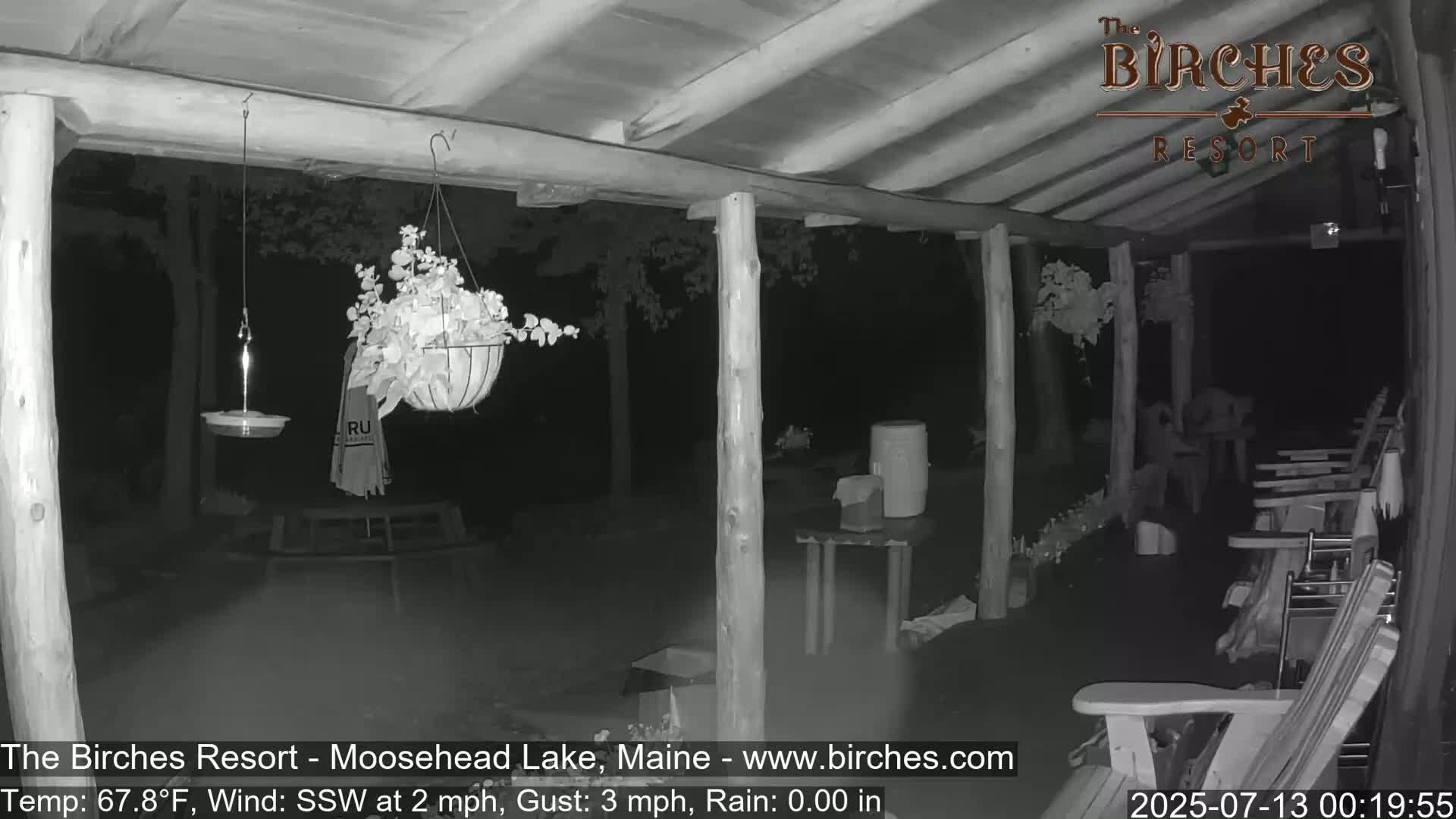 The Birches Resort, Moosehead Lake Live Cam - Rockwood, Maine, USA