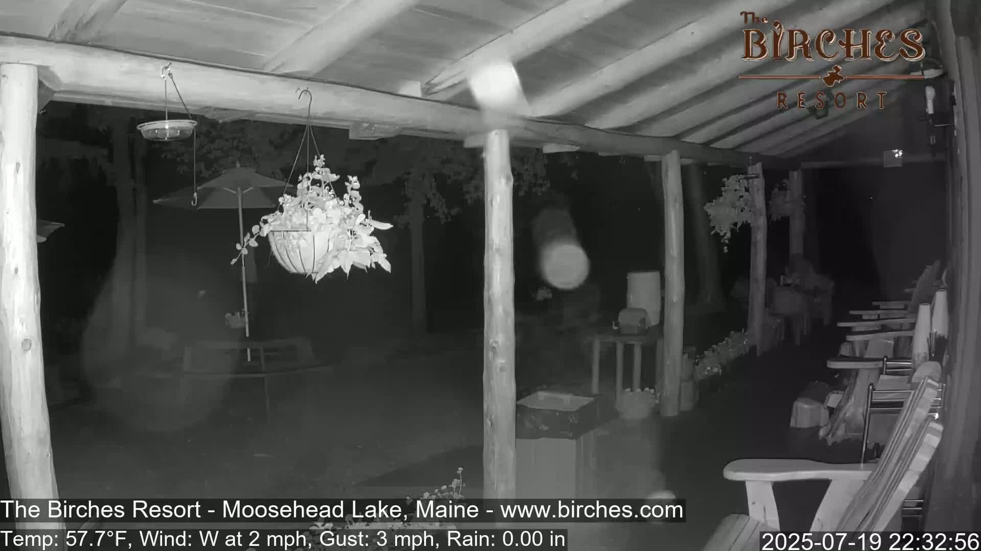 The Birches Resort, Moosehead Lake Live Cam - Rockwood, Maine, USA