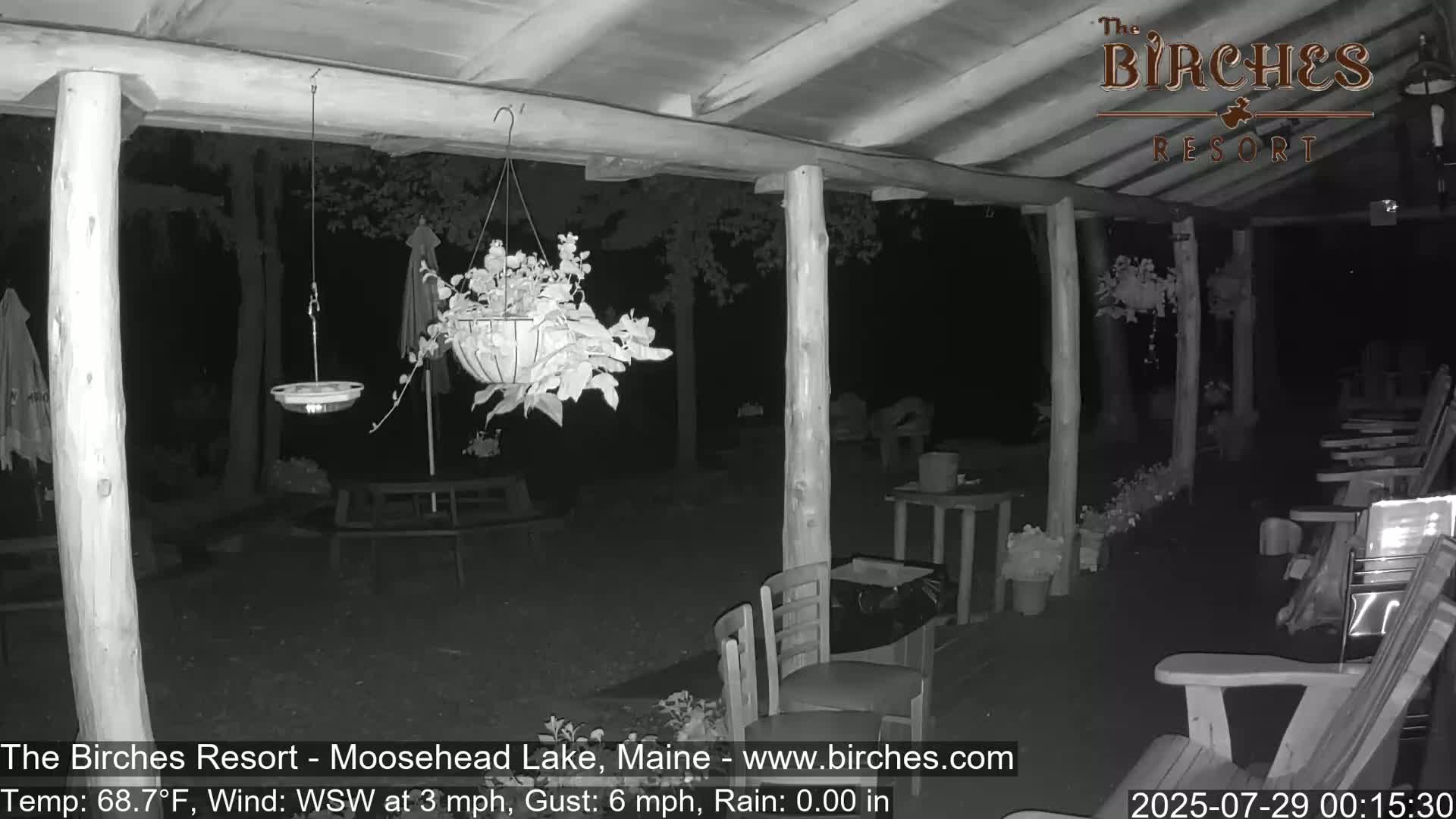 The Birches Resort, Moosehead Lake Live Cam - Rockwood, Maine, USA