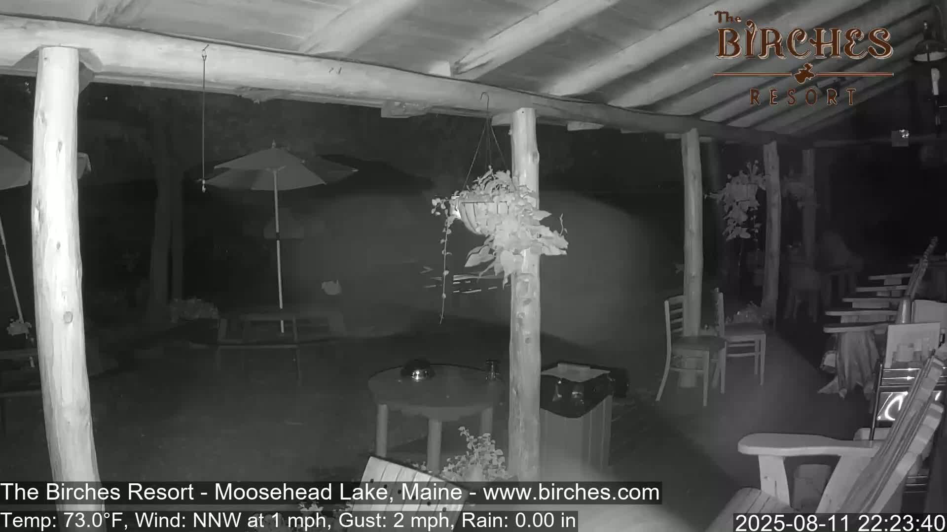 The Birches Resort, Moosehead Lake Live Cam - Rockwood, Maine, USA