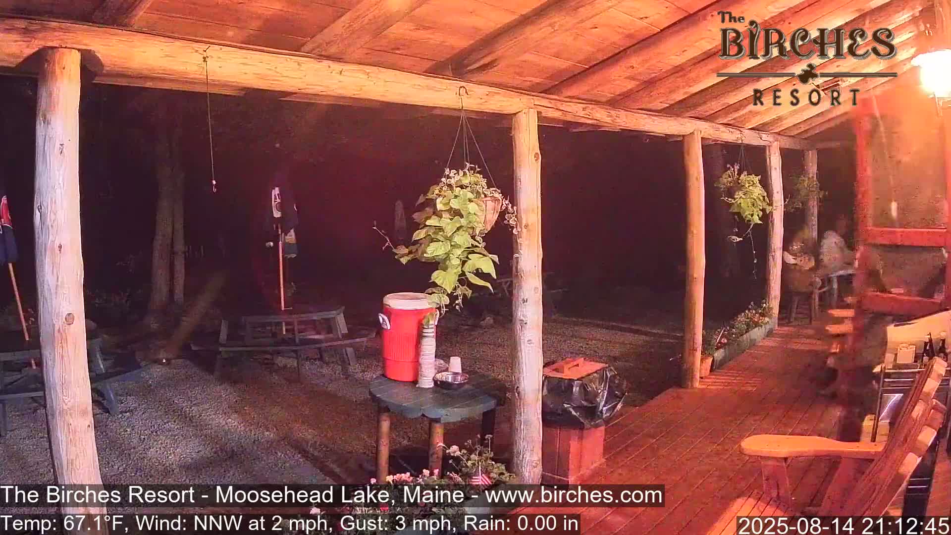 The Birches Resort, Moosehead Lake Live Cam - Rockwood, Maine, USA
