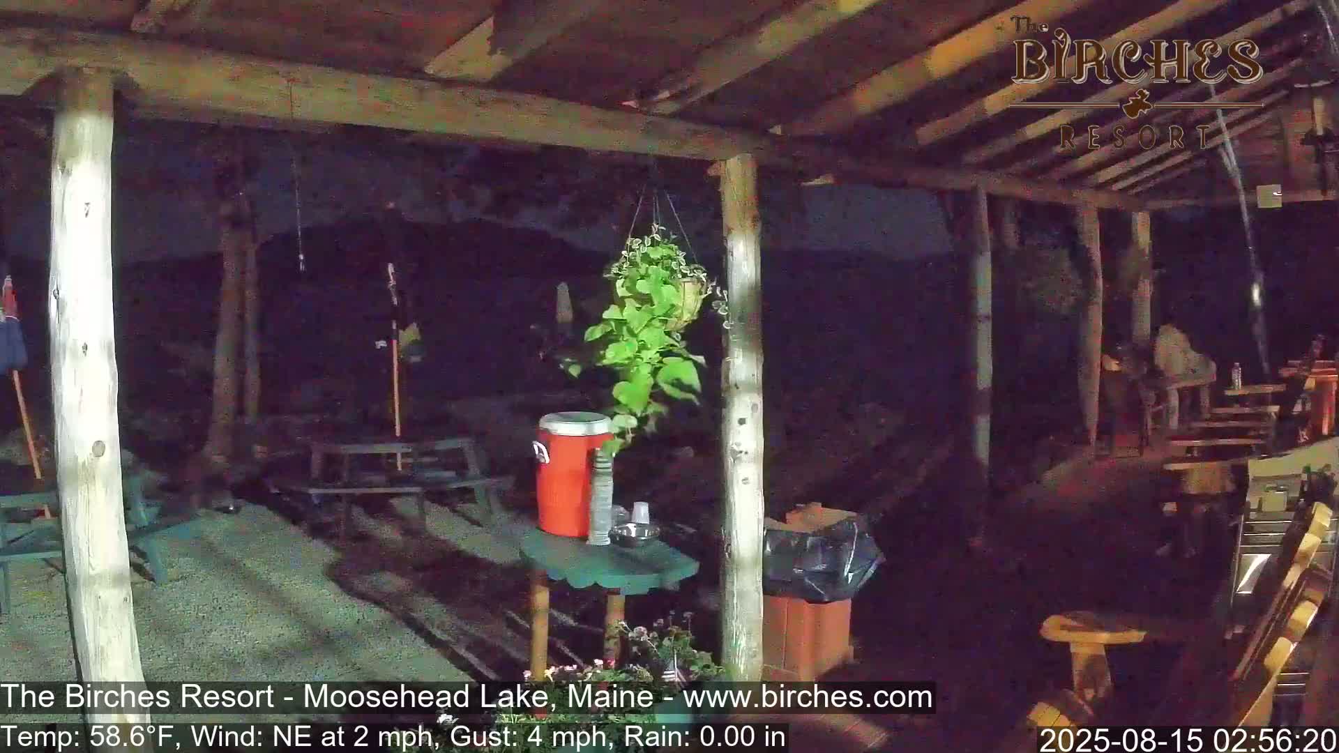 The Birches Resort, Moosehead Lake Live Cam - Rockwood, Maine, USA