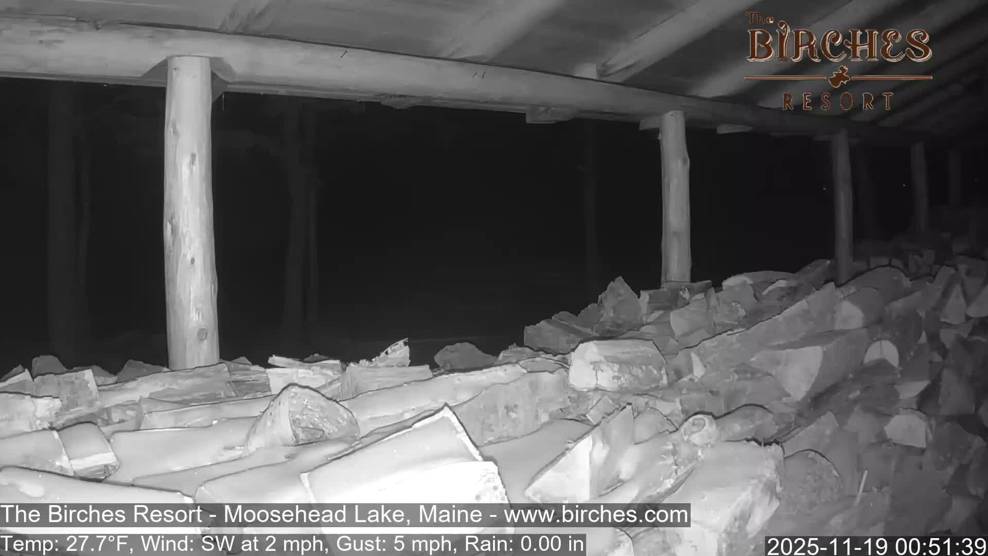 The Birches Resort, Moosehead Lake Live Cam - Rockwood, Maine, USA