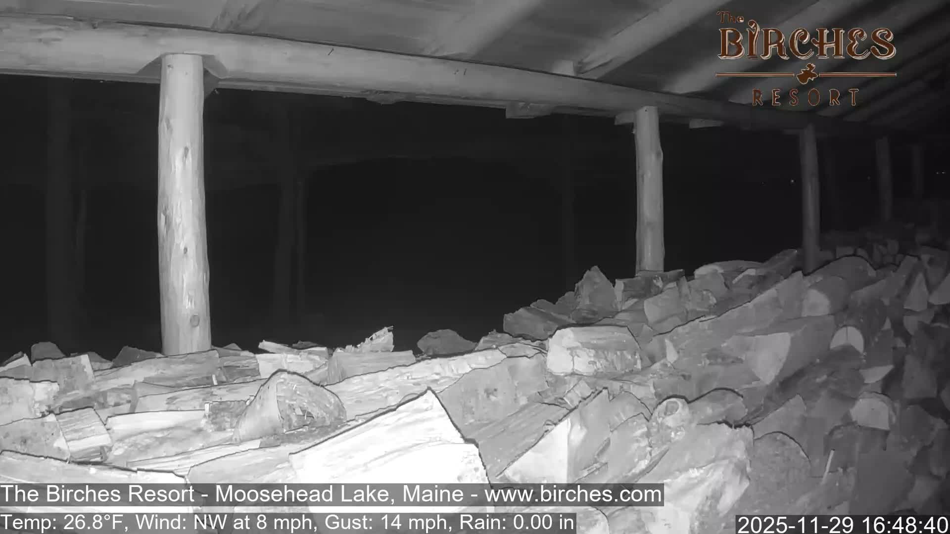 The Birches Resort, Moosehead Lake Live Cam - Rockwood, Maine, USA