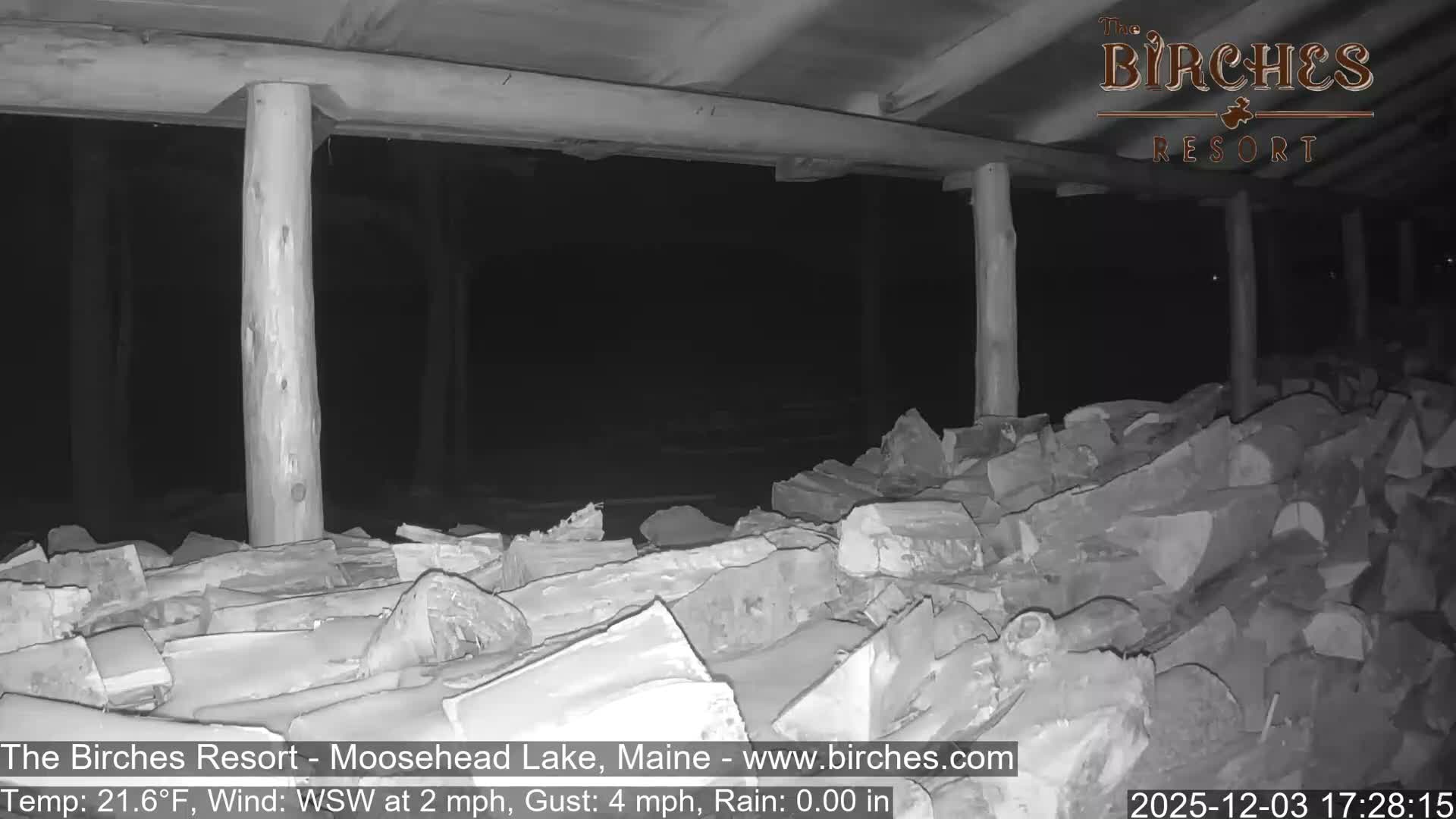 The Birches Resort, Moosehead Lake Live Cam - Rockwood, Maine, USA