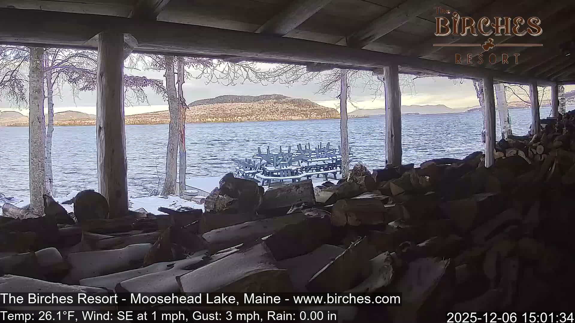 The Birches Resort, Moosehead Lake Live Cam - Rockwood, Maine, USA