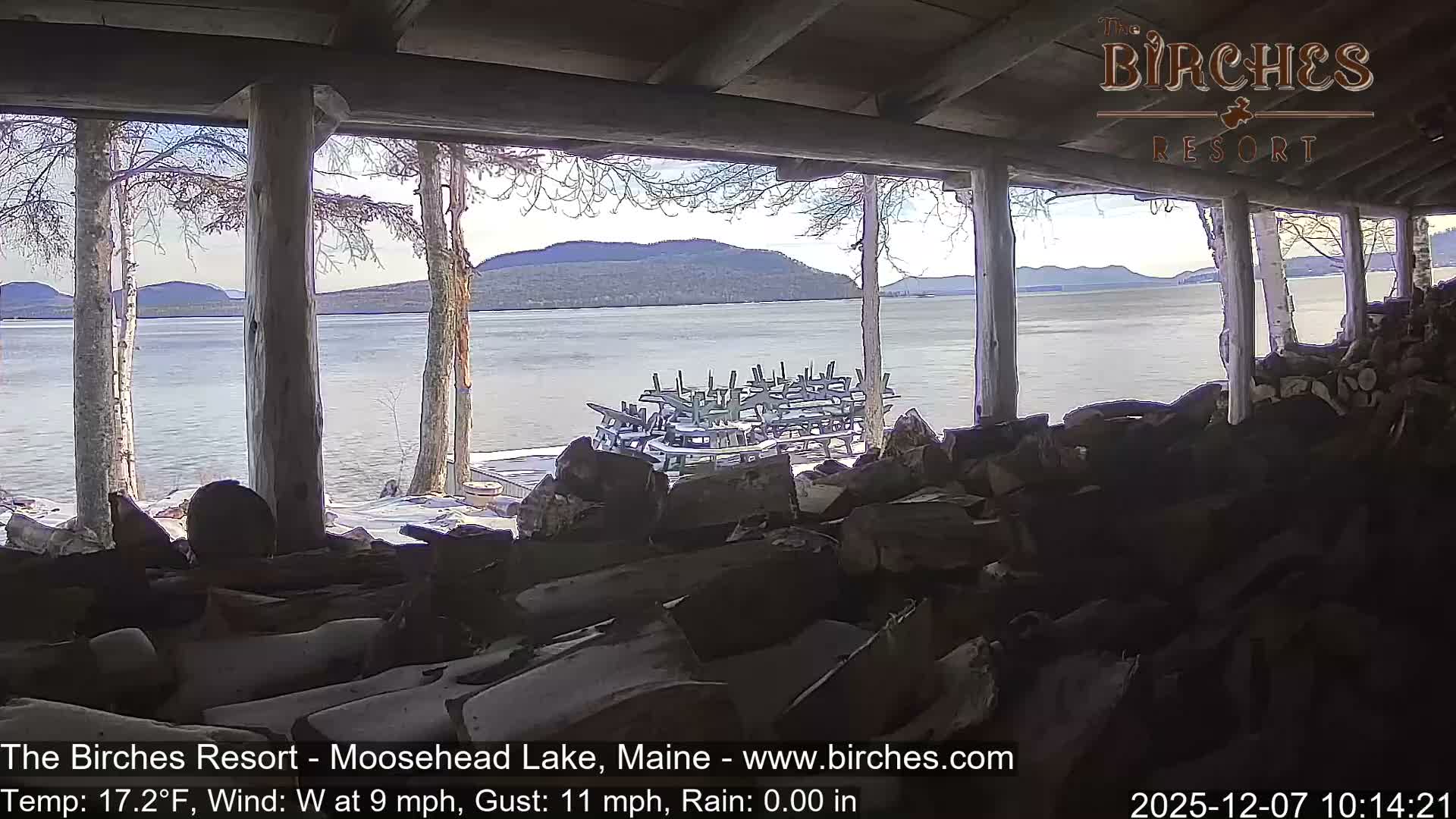 The Birches Resort, Moosehead Lake Live Cam - Rockwood, Maine, USA