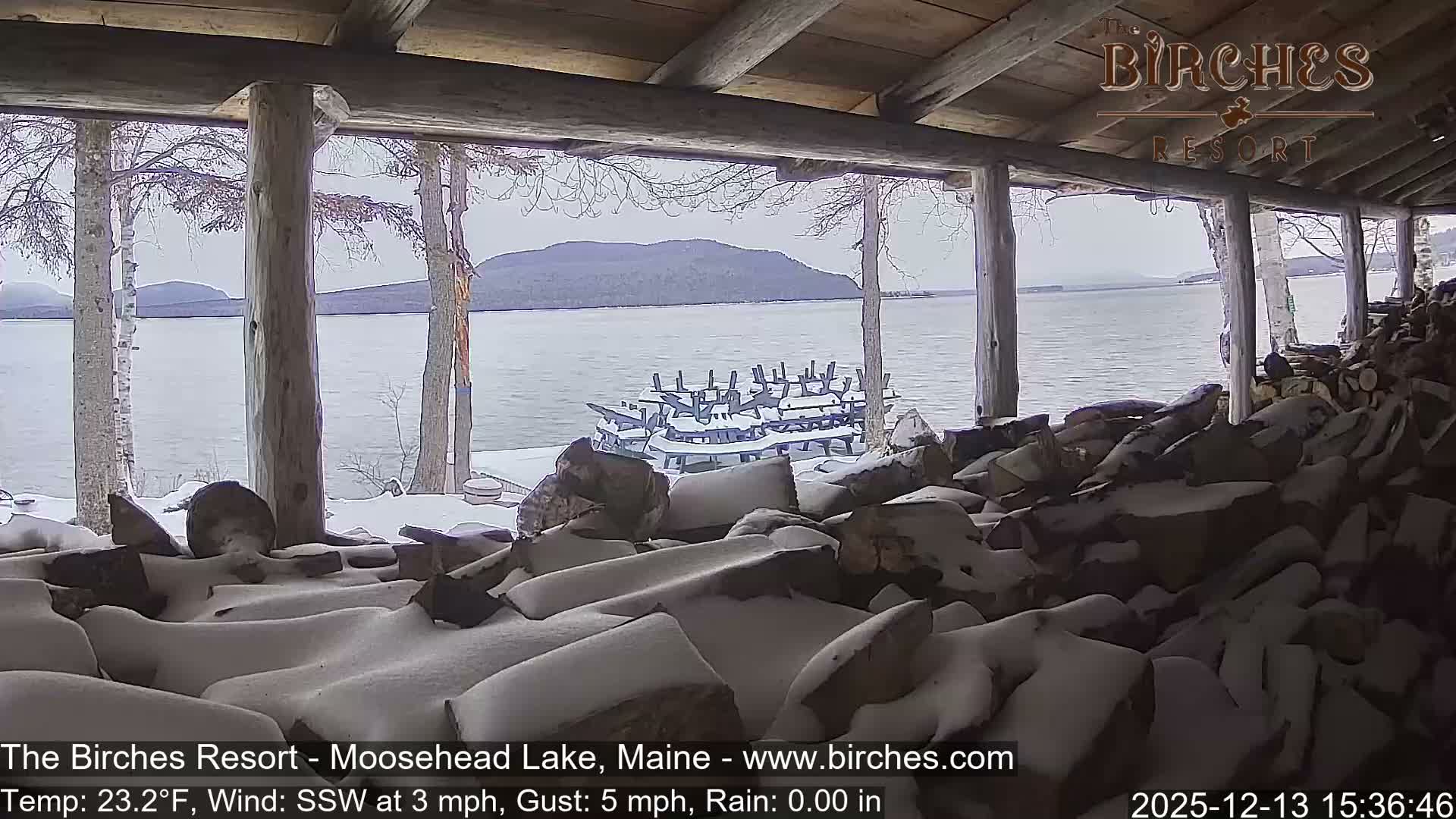 The Birches Resort, Moosehead Lake Live Cam - Rockwood, Maine, USA
