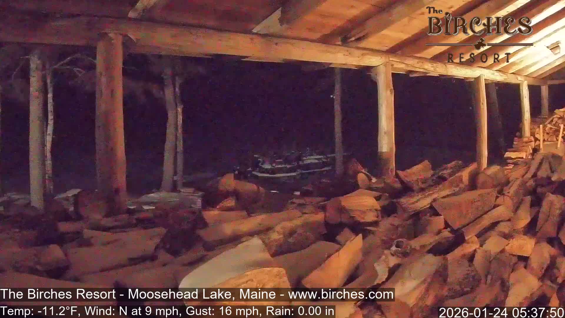 The Birches Resort, Moosehead Lake Live Cam - Rockwood, Maine, USA