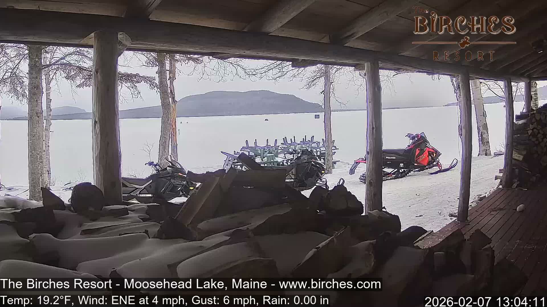 The Birches Resort, Moosehead Lake Live Cam - Rockwood, Maine, USA