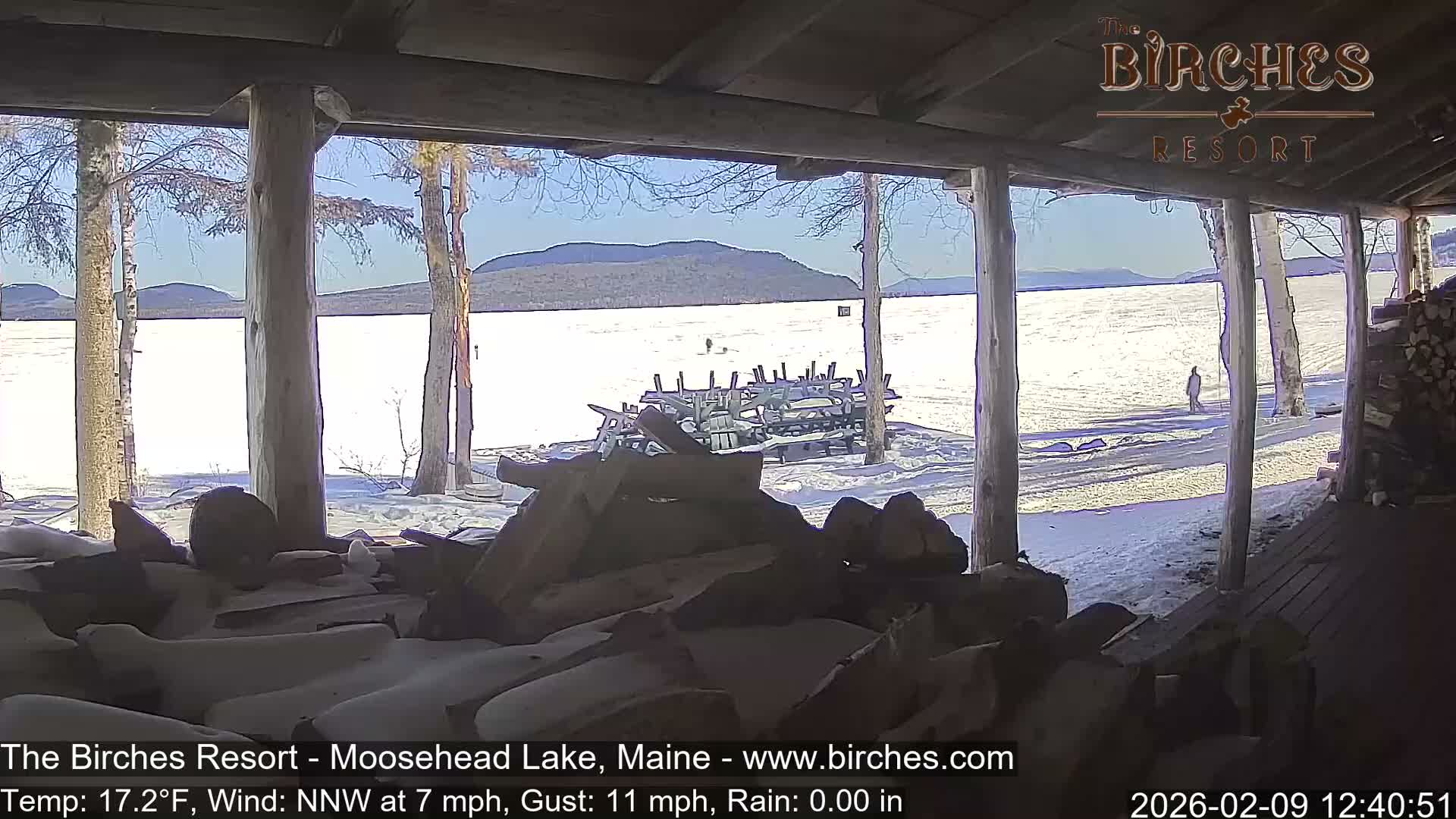 The Birches Resort, Moosehead Lake Live Cam - Rockwood, Maine, USA