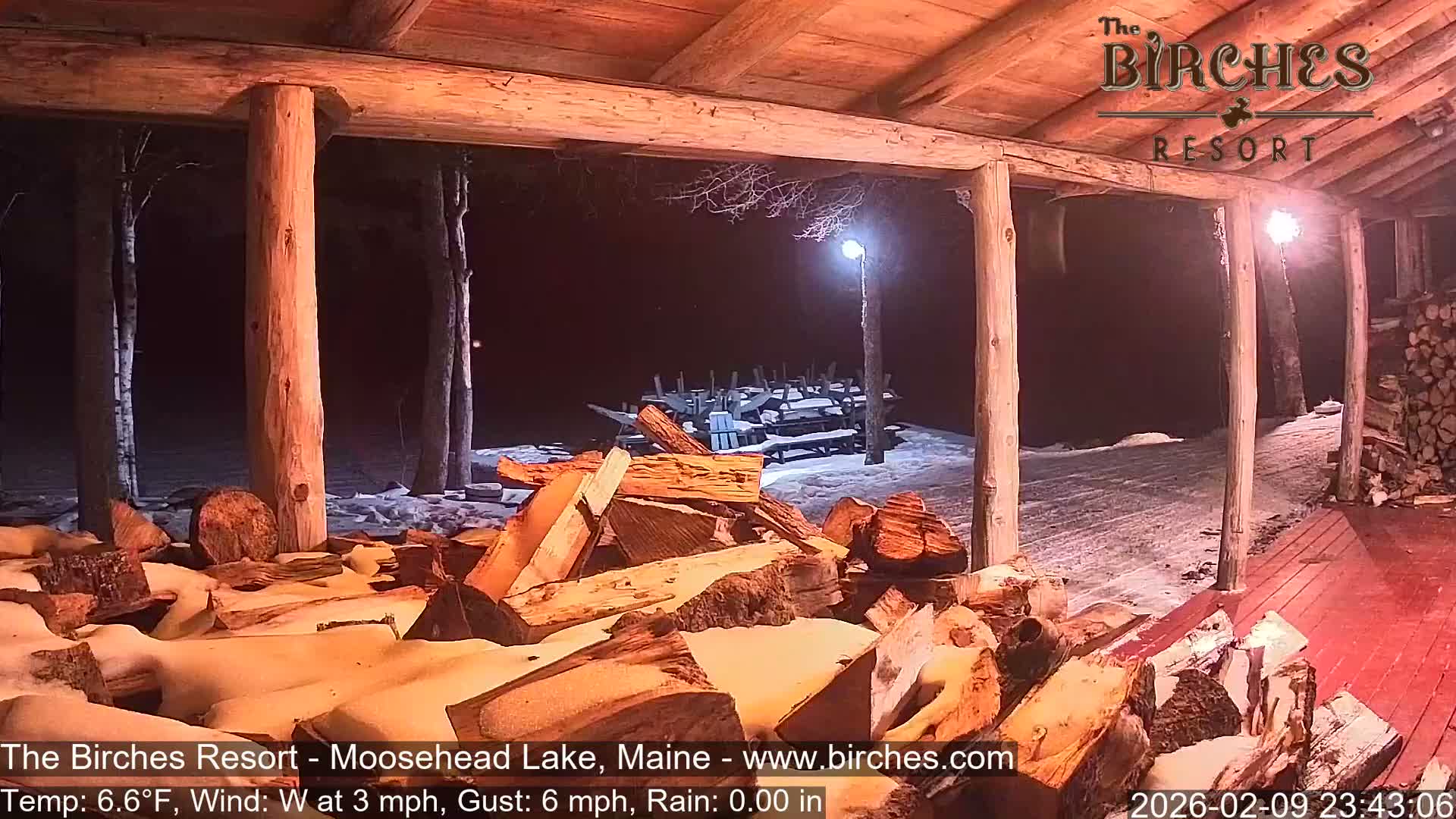 The Birches Resort, Moosehead Lake Live Cam - Rockwood, Maine, USA
