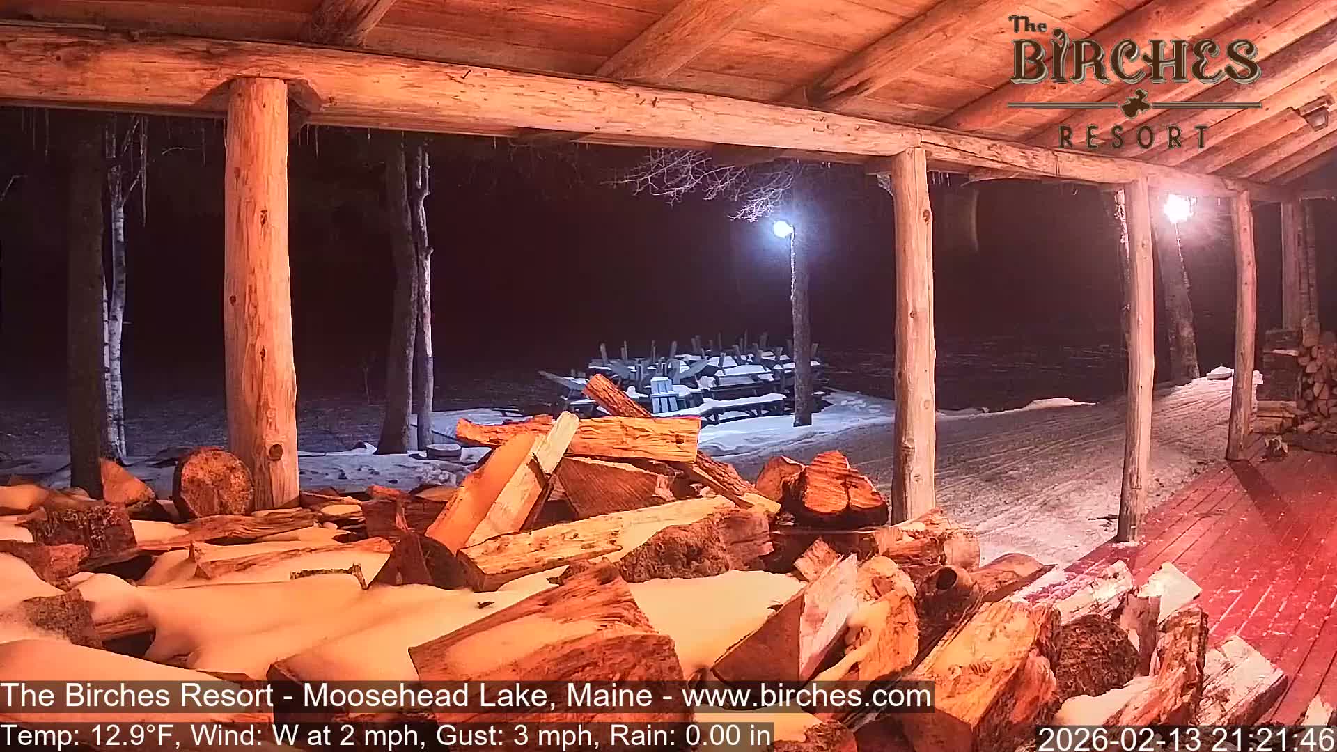 The Birches Resort, Moosehead Lake Live Cam - Rockwood, Maine, USA