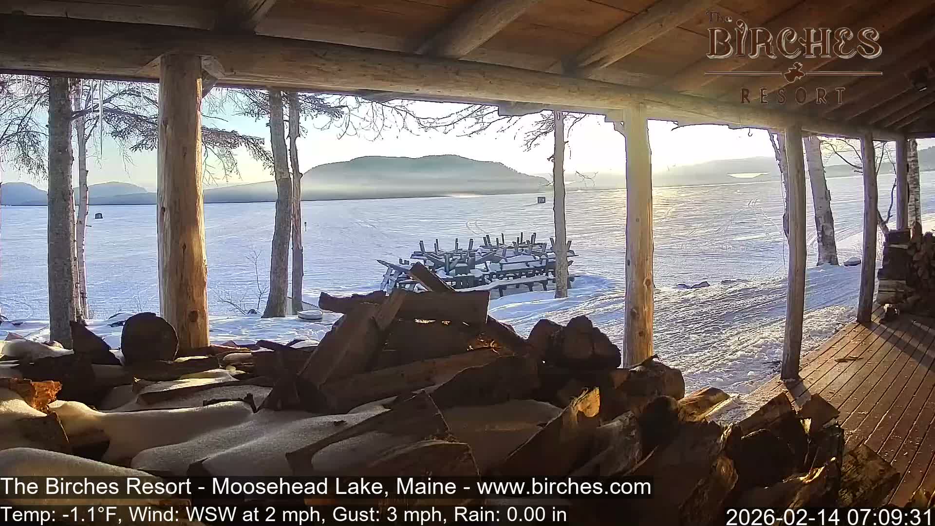 The Birches Resort, Moosehead Lake Live Cam - Rockwood, Maine, USA