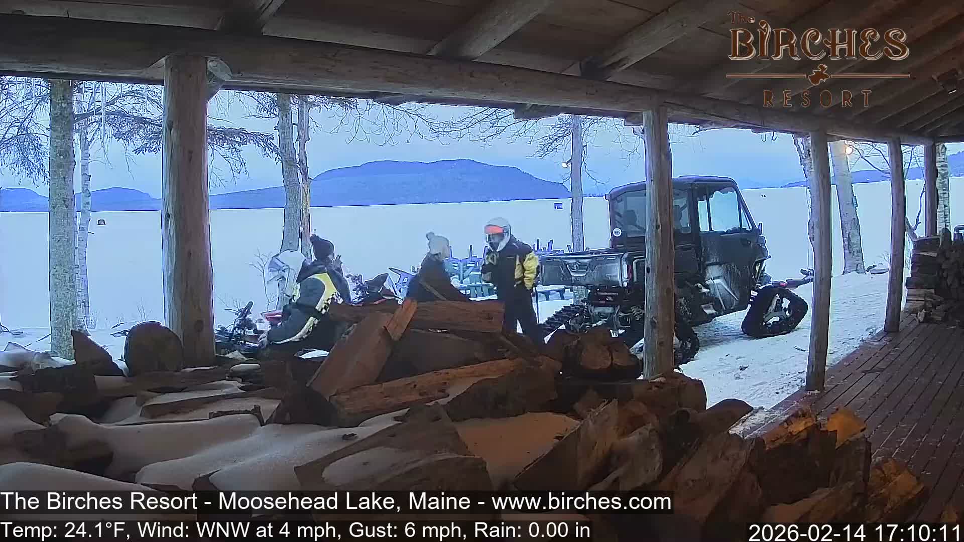 The Birches Resort, Moosehead Lake Live Cam - Rockwood, Maine, USA