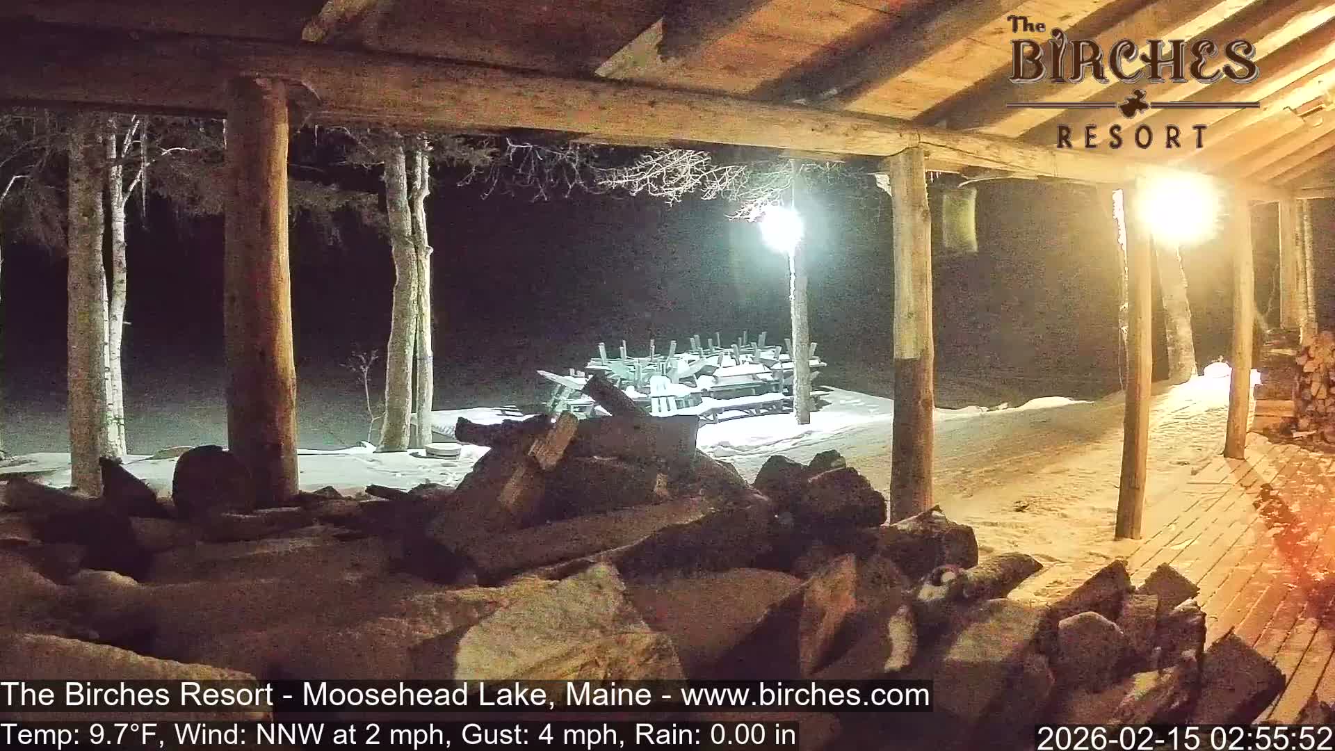 The Birches Resort, Moosehead Lake Live Cam - Rockwood, Maine, USA