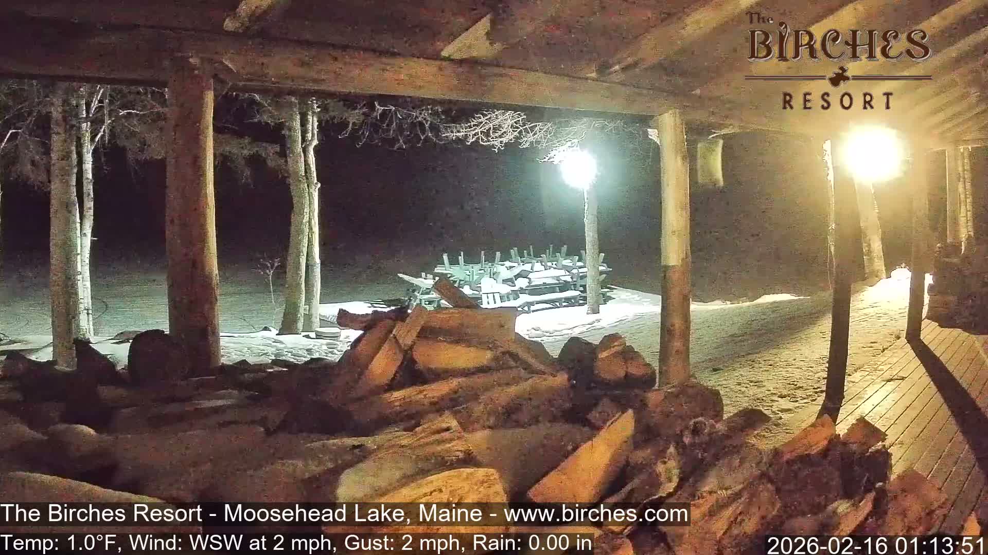 The Birches Resort, Moosehead Lake Live Cam - Rockwood, Maine, USA
