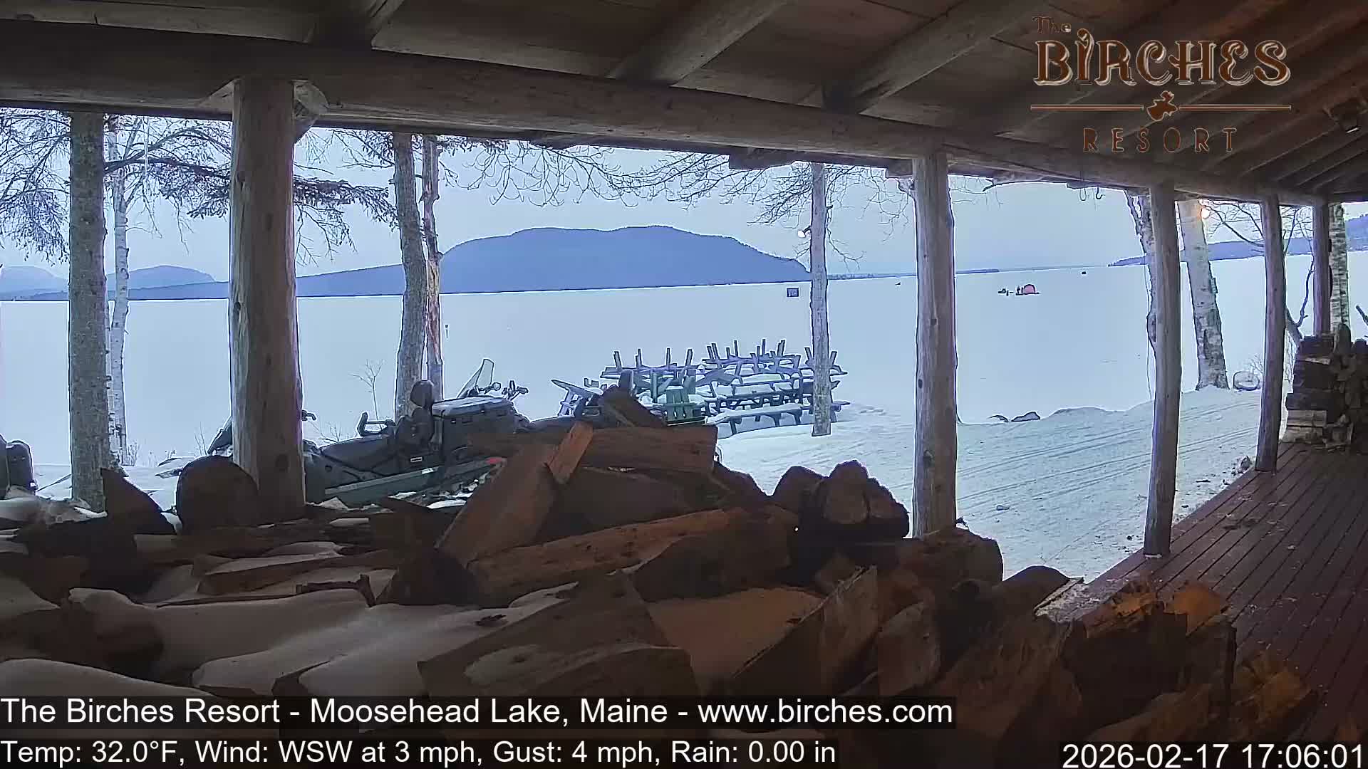 The Birches Resort, Moosehead Lake Live Cam - Rockwood, Maine, USA