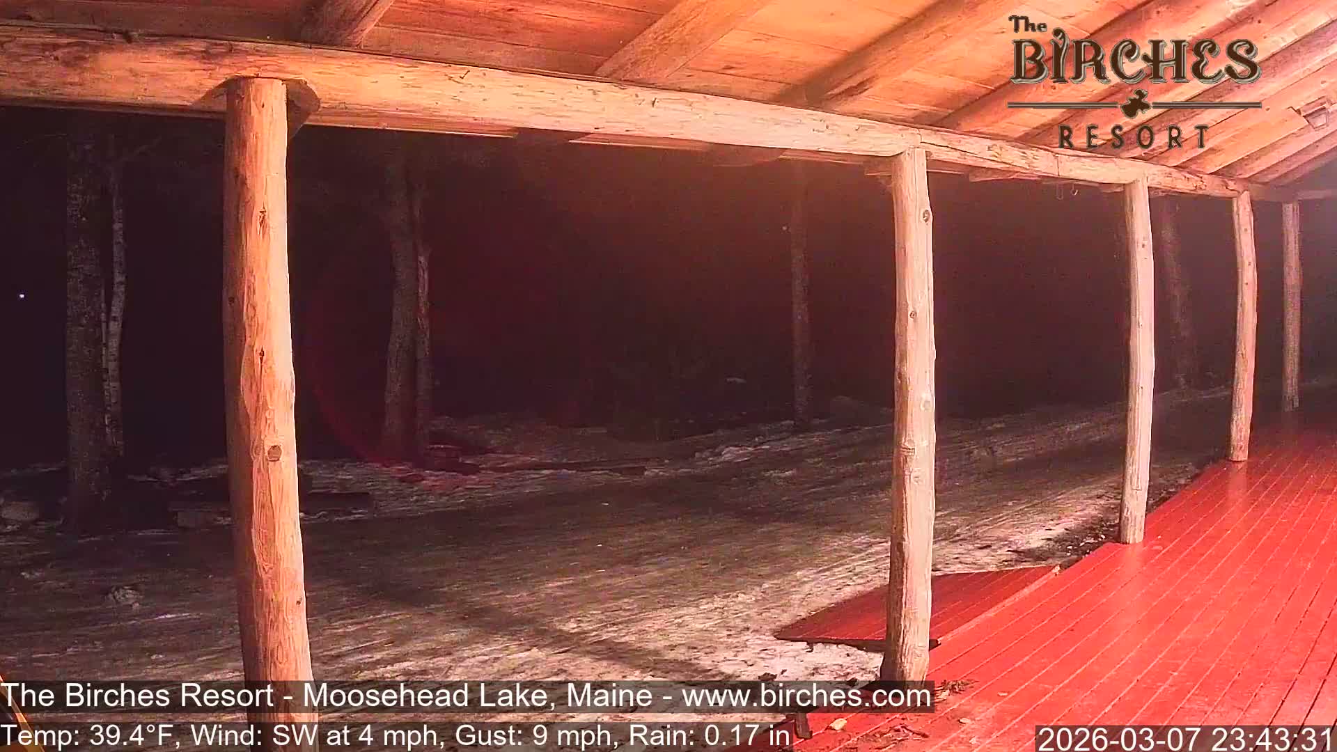 The Birches Resort, Moosehead Lake Live Cam - Rockwood, Maine, USA