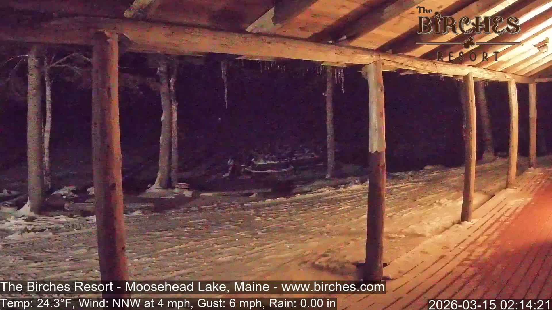 The Birches Resort, Moosehead Lake Live Cam - Rockwood, Maine, USA