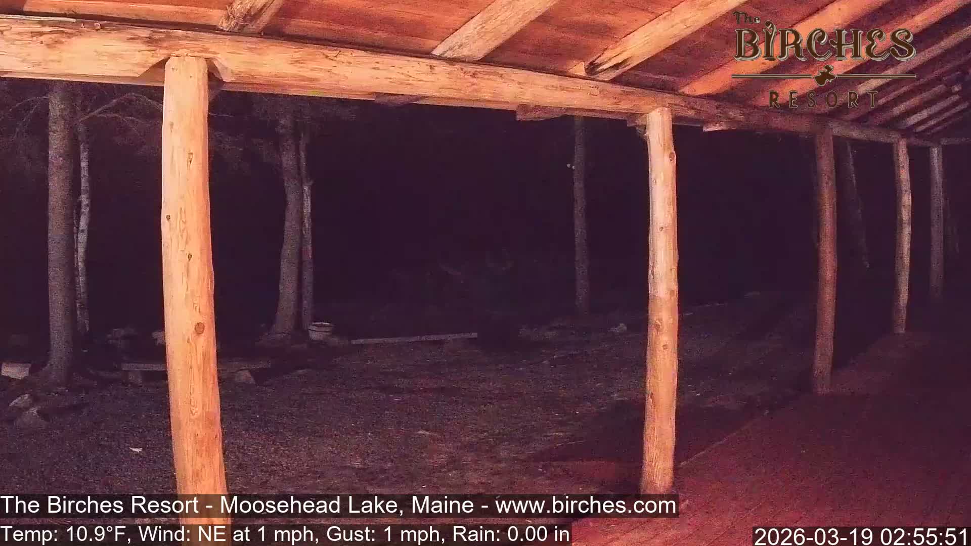 The Birches Resort, Moosehead Lake Live Cam - Rockwood, Maine, USA