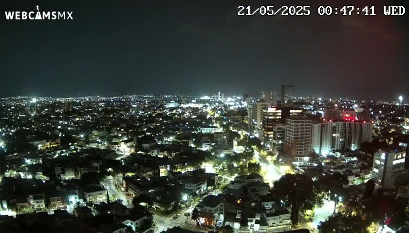 Ciudad de Guadalajara City Skyline Live Cam - Guadalajara, Jalisco, Mexico