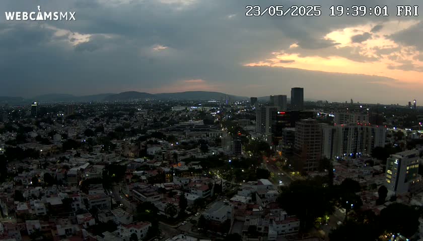 Ciudad de Guadalajara City Skyline Live Cam - Guadalajara, Jalisco, Mexico