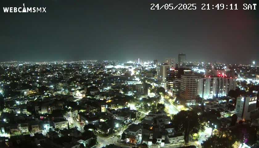 Ciudad de Guadalajara City Skyline Live Cam - Guadalajara, Jalisco, Mexico