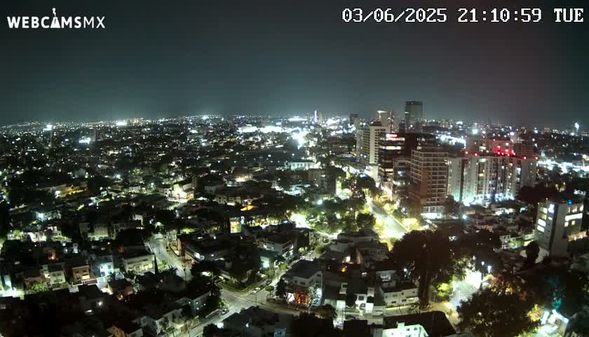 Ciudad de Guadalajara City Skyline Live Cam - Guadalajara, Jalisco, Mexico