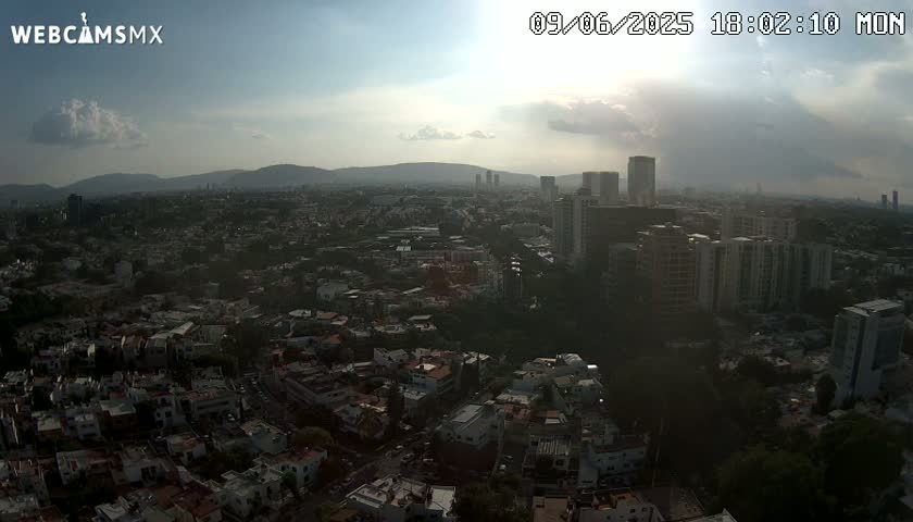 Ciudad de Guadalajara City Skyline Live Cam - Guadalajara, Jalisco, Mexico