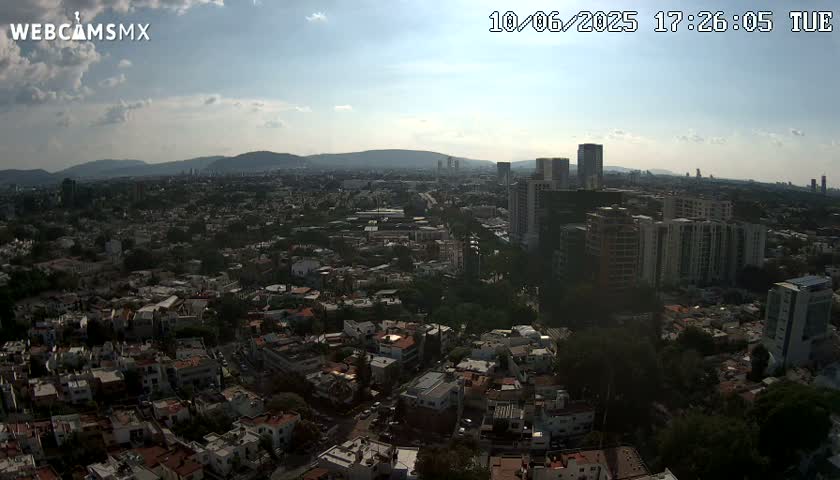 Ciudad de Guadalajara City Skyline Live Cam - Guadalajara, Jalisco, Mexico