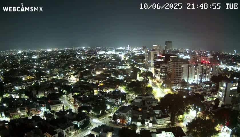 Ciudad de Guadalajara City Skyline Live Cam - Guadalajara, Jalisco, Mexico