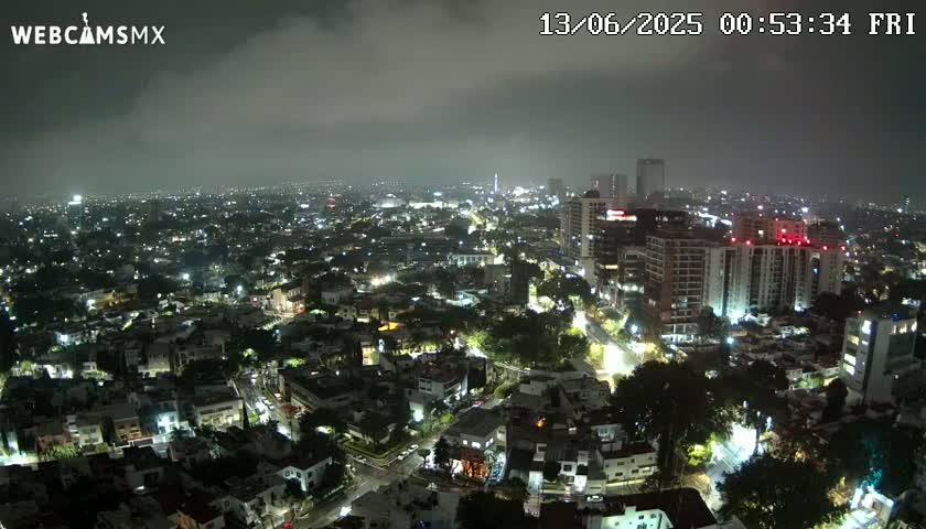 Ciudad de Guadalajara City Skyline Live Cam - Guadalajara, Jalisco, Mexico
