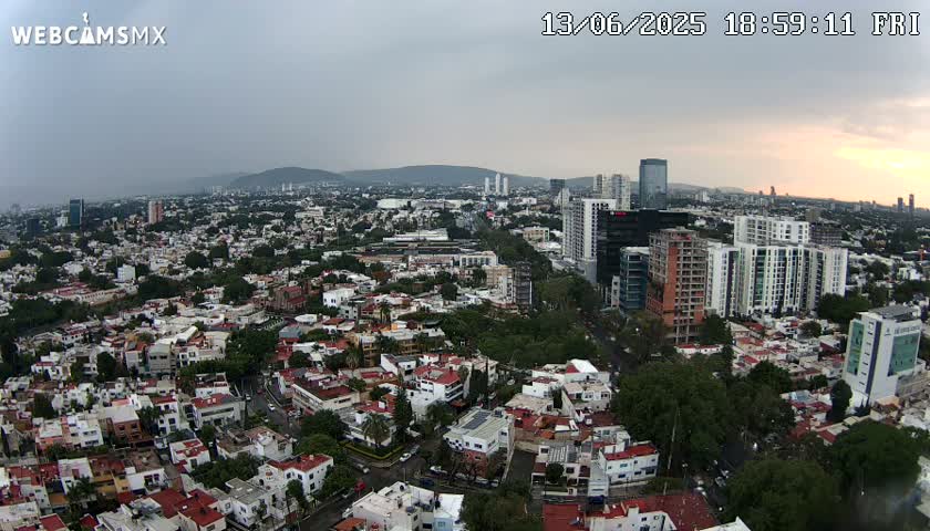 Ciudad de Guadalajara City Skyline Live Cam - Guadalajara, Jalisco, Mexico