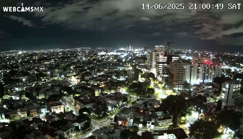 Ciudad de Guadalajara City Skyline Live Cam - Guadalajara, Jalisco, Mexico