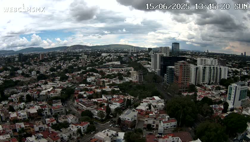 Ciudad de Guadalajara City Skyline Live Cam - Guadalajara, Jalisco, Mexico
