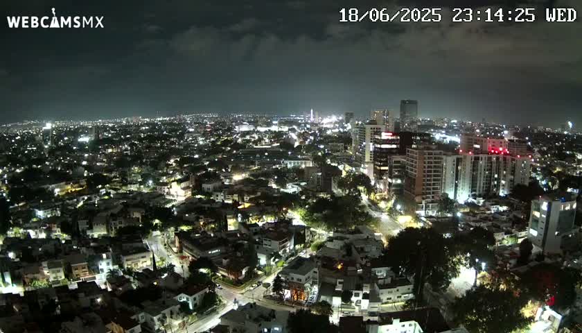 Ciudad de Guadalajara City Skyline Live Cam - Guadalajara, Jalisco, Mexico