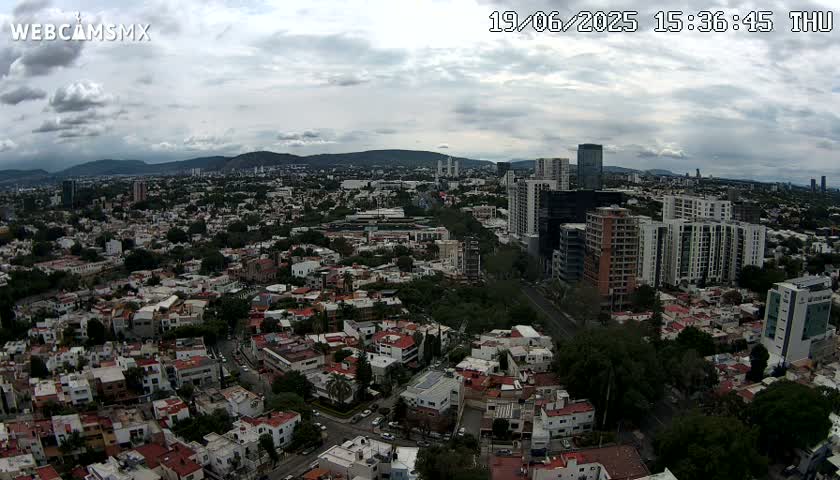 Ciudad de Guadalajara City Skyline Live Cam - Guadalajara, Jalisco, Mexico