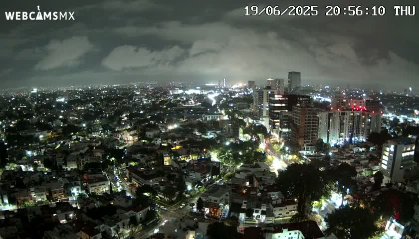 Ciudad de Guadalajara City Skyline Live Cam - Guadalajara, Jalisco, Mexico