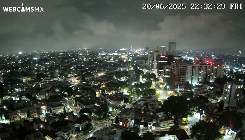 Ciudad de Guadalajara City Skyline Live Cam - Guadalajara, Jalisco, Mexico