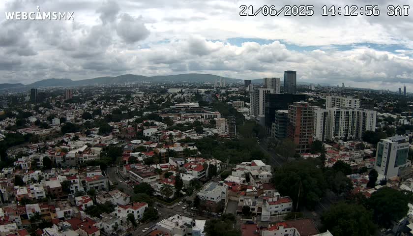 Ciudad de Guadalajara City Skyline Live Cam - Guadalajara, Jalisco, Mexico